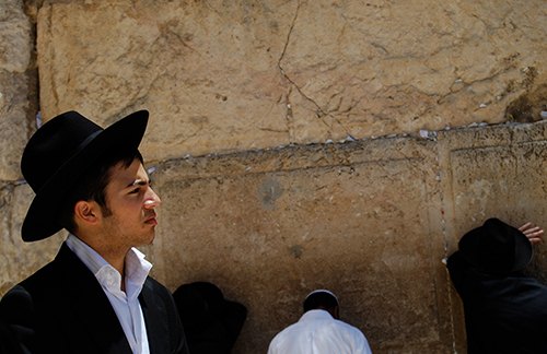 Man Western Wall